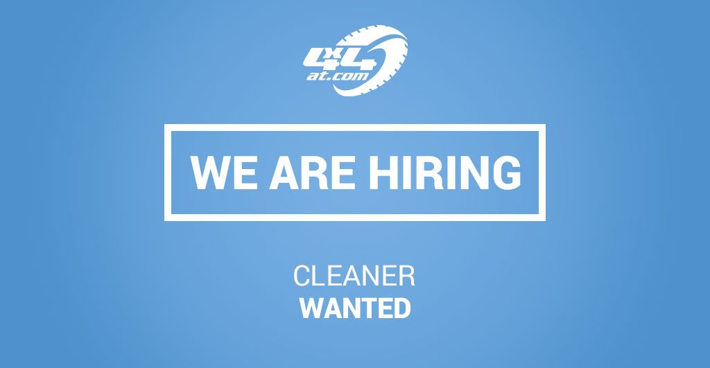 Cleaner Wanted