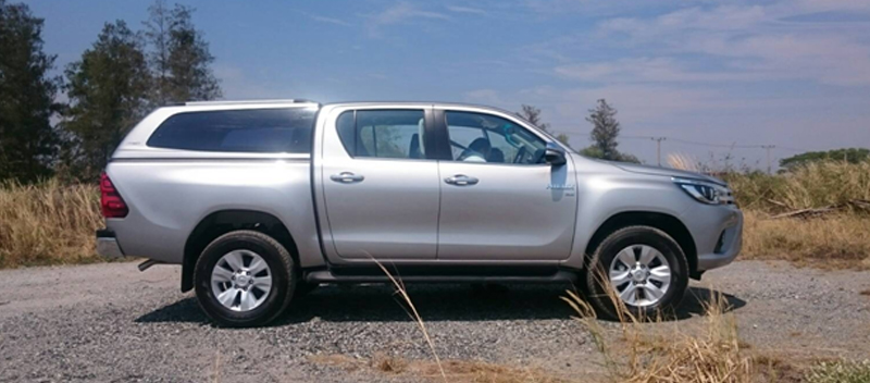 New canopy for Hilux