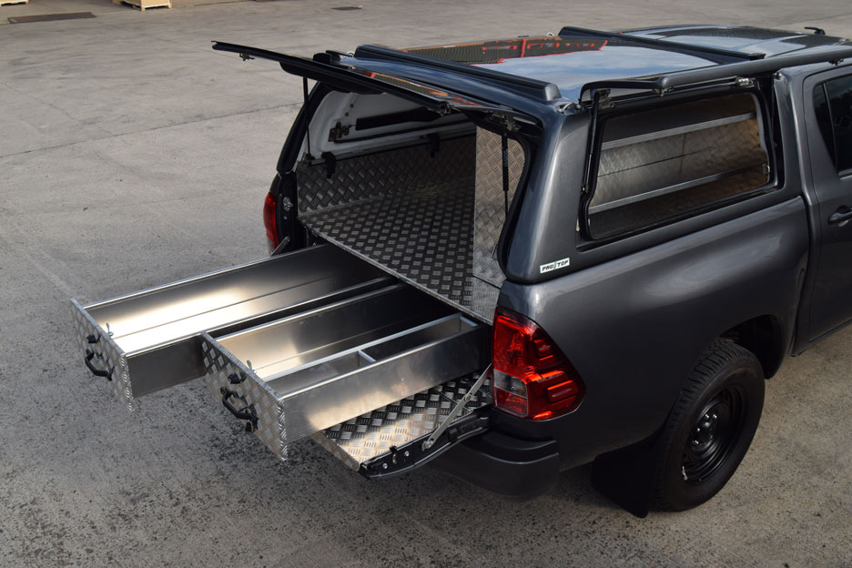 Bespoke Aluminium Drawer System