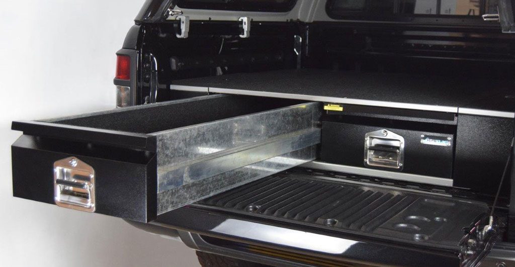 New Ford Ranger Pickup Truck Drawer System - Aeroklas Aluminium