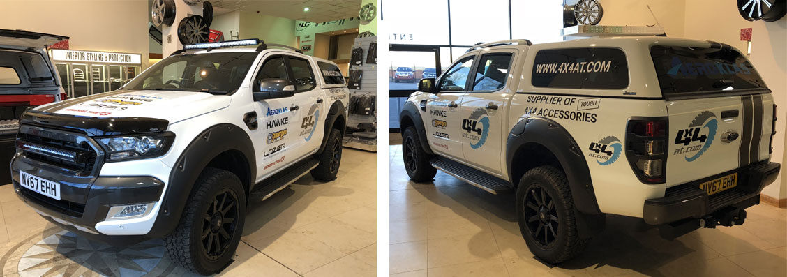 Britain's Strongest Man Rangers Back in the 4x4AT Showroom