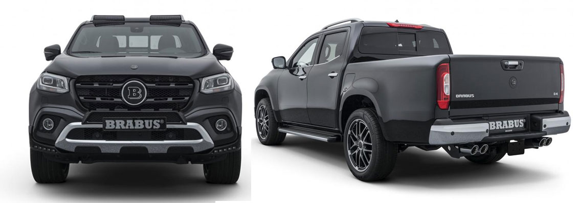 Brabus reveals upgrades for X-Class pickup