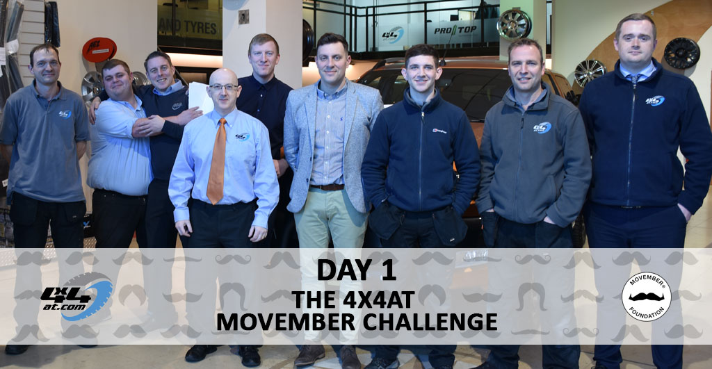 Day 1 - Movember Challenge