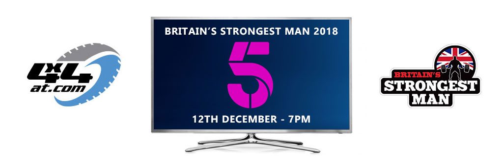 Britain's Strongest Man TV 4x4at logo 