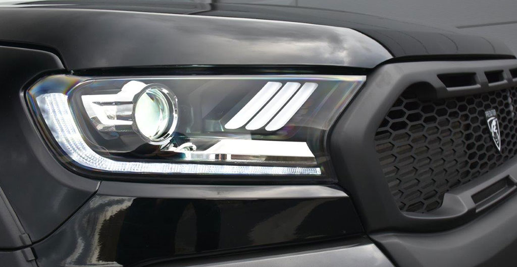predator vision mustang style led headlights ford ranger mustang lights for ranger