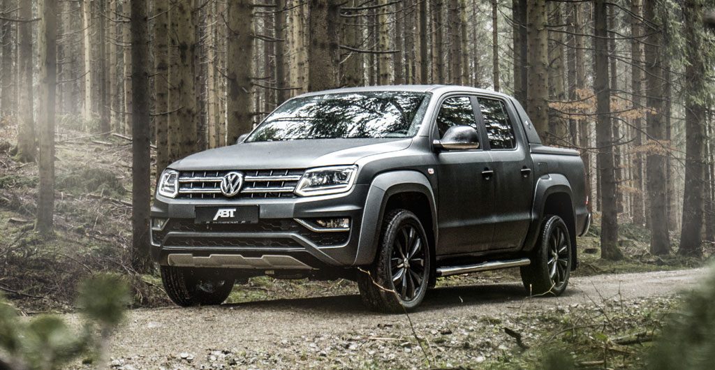 ABT Amarok Pickup Truck In A Forest