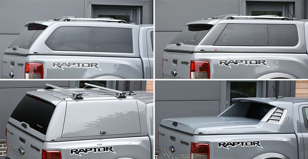 Ford Ranger Raptor New Hardtop Canopies In Conqueror Grey