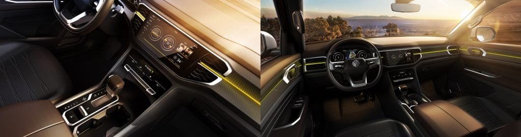 2020 Volkswagen Atlas Tanoak Concept Design Interior