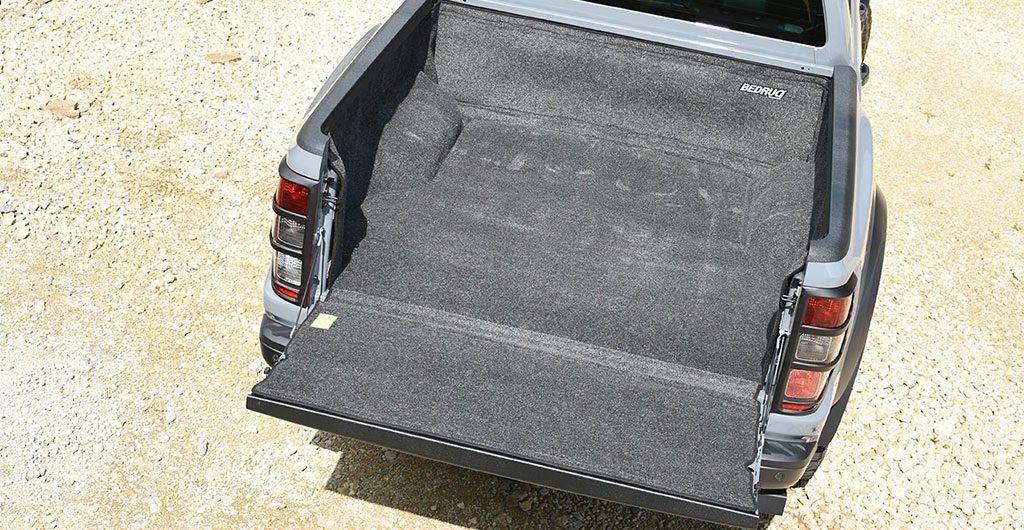 Best 4x4 Accessories - BedRug load bed liner in rear of pickup