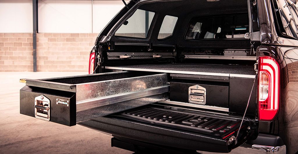 Best 4x4 Accessories - Pickup load bed drawer system.