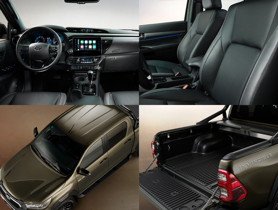 Hilux 2021 Invincible Interior & Exterior