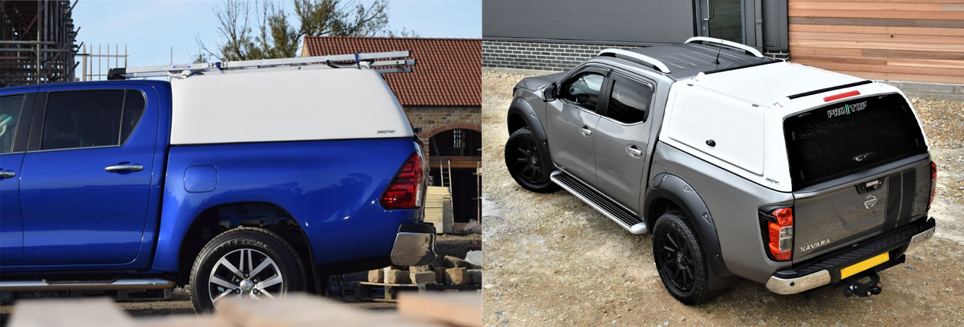 ProTop Hardtop Canopy on Toyota Hilux and Nissan Navara