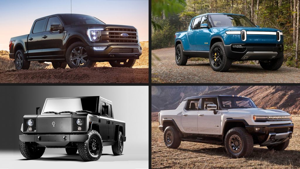 All-New 2021 And 2022 Electric Pickup Trucks