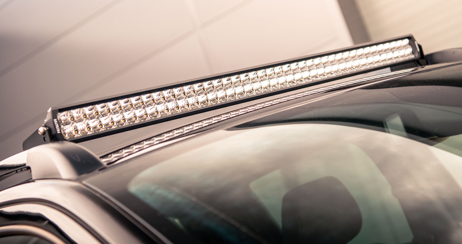 Lighting accessories and light bars for pickups