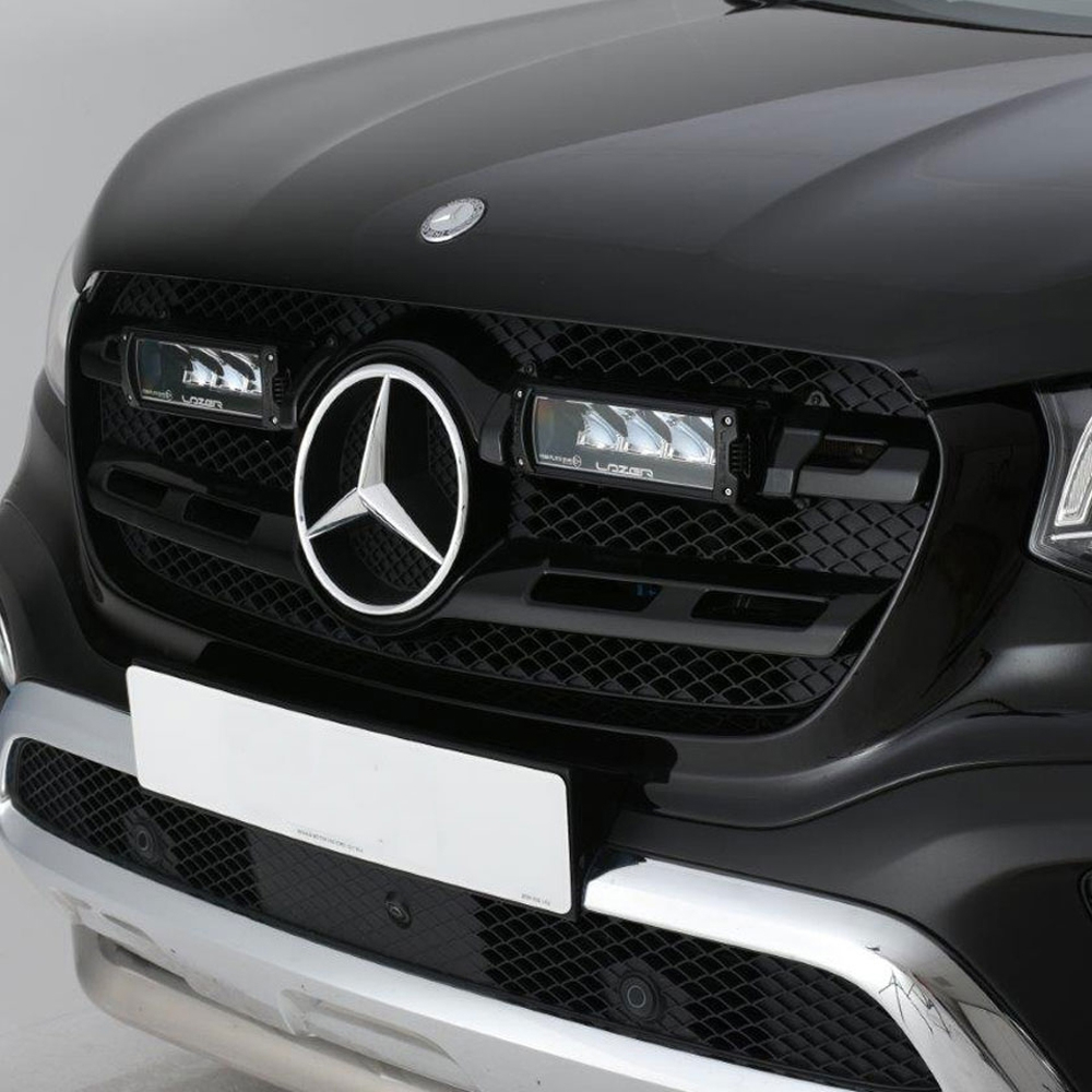 Mercedes X-Class Lazer Lamps Triple-R 4 Elite Grille Integration Kit