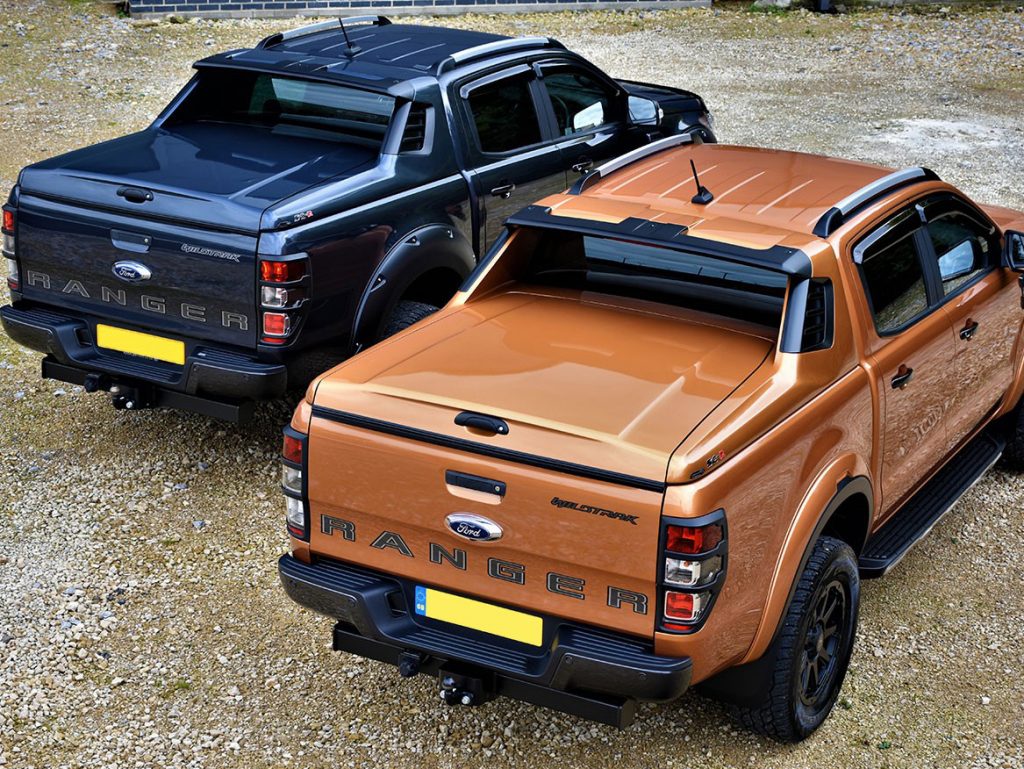 Ford Ranger vehicles fitted with Alpha SC-Z Sport Tonneau Covers