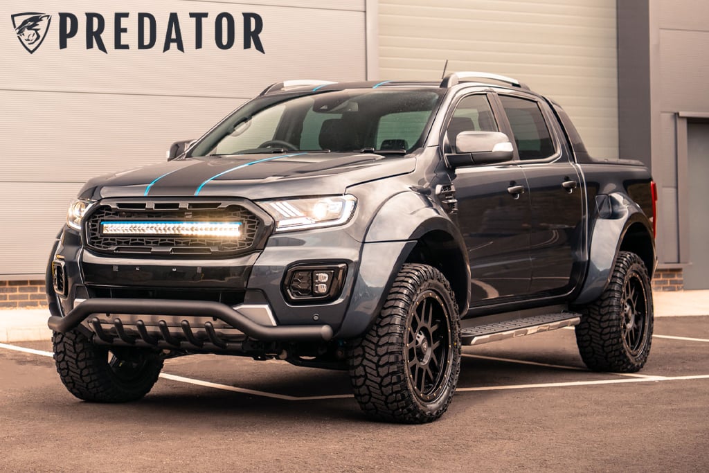 Wide Predator Body Kit on Ford Ranger Wildtrak 2021