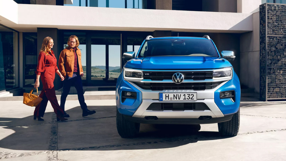 VW Amarok 2023 Front Grille Reveal