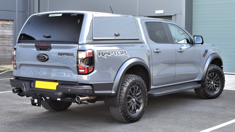 Ford Ranger & Raptor 2023 ProTop Gullwing Hardtop Canopy - UK