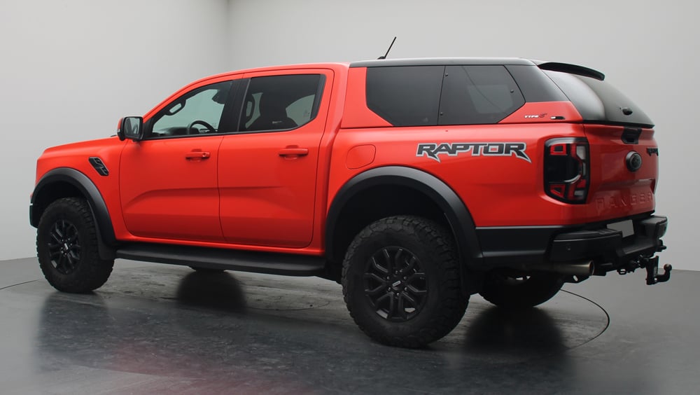 Truckman Style Hardtop Canopy for 2023 Ford Ranger & Raptor - UK