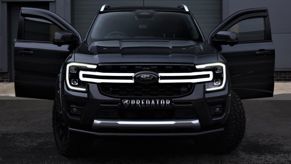 Ford Ranger 2023 Onwards Predator Night Hawk LED Grille