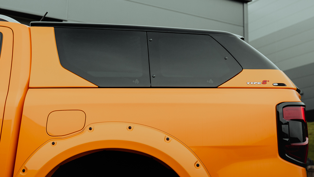 Leisure hardtop canopy for next-gen 2023 Ford Ranger