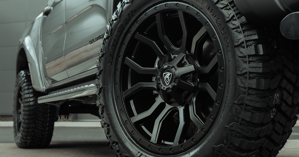 20 Inch Predator Panthera Alloys in Matte Black