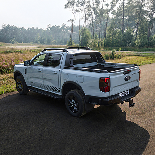 All New Ford Ranger Plug-In Hybrid Rear View