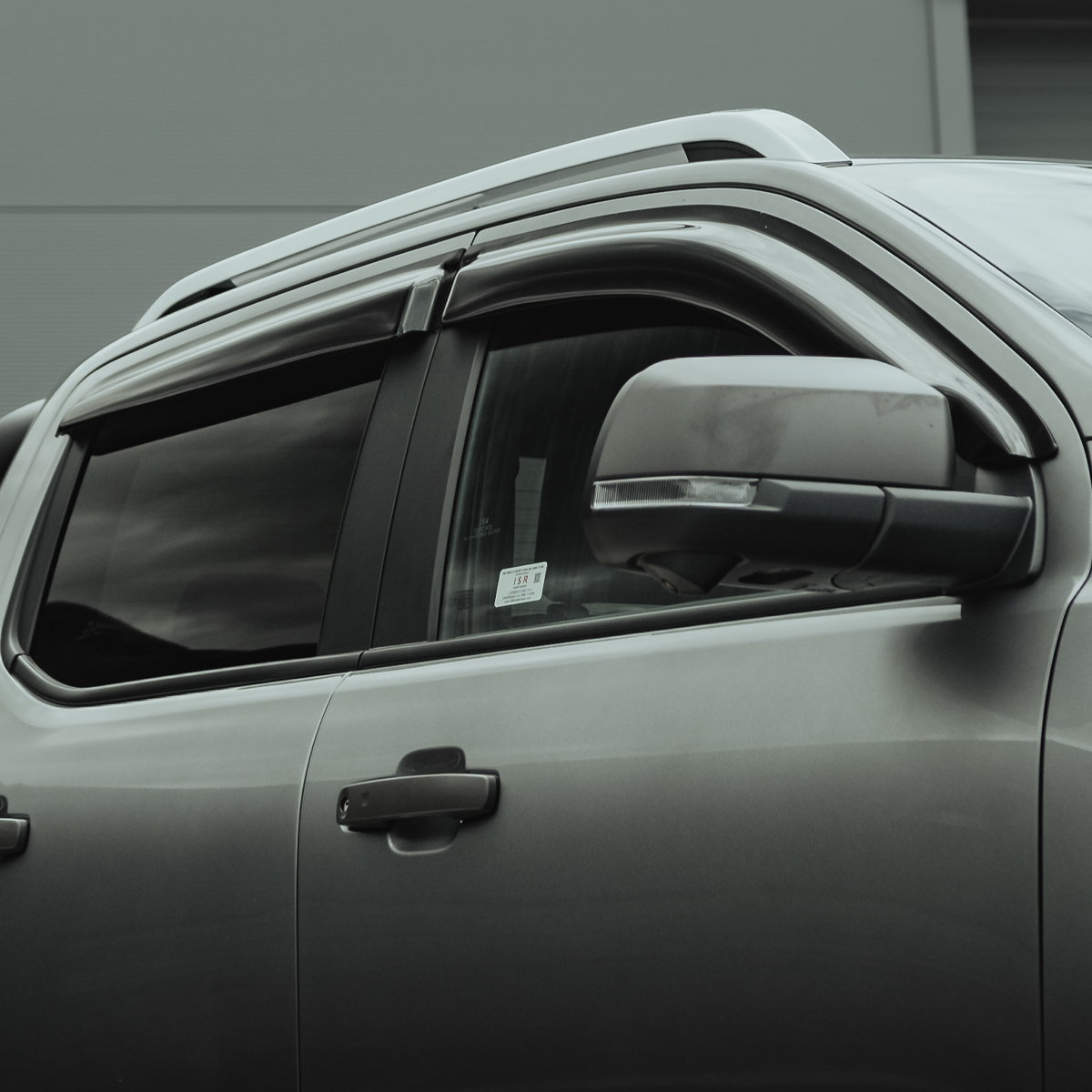 VW Amarok 2023 Dark Smoked Wind Deflectors