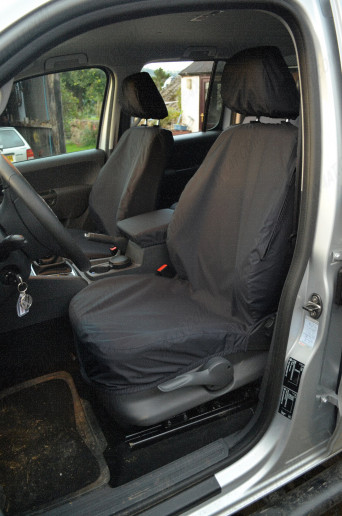 Fitted Waterproof Front Seat Covers, Pair, VW Amarok