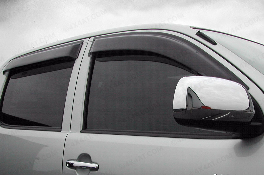 Toyota 4Runner 1995 2002 Set of 4 Stick On Wind Deflectors