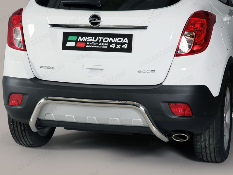 Vauxhall Mokka 2012 2020 Stainless Steel Rear Bumper Bar