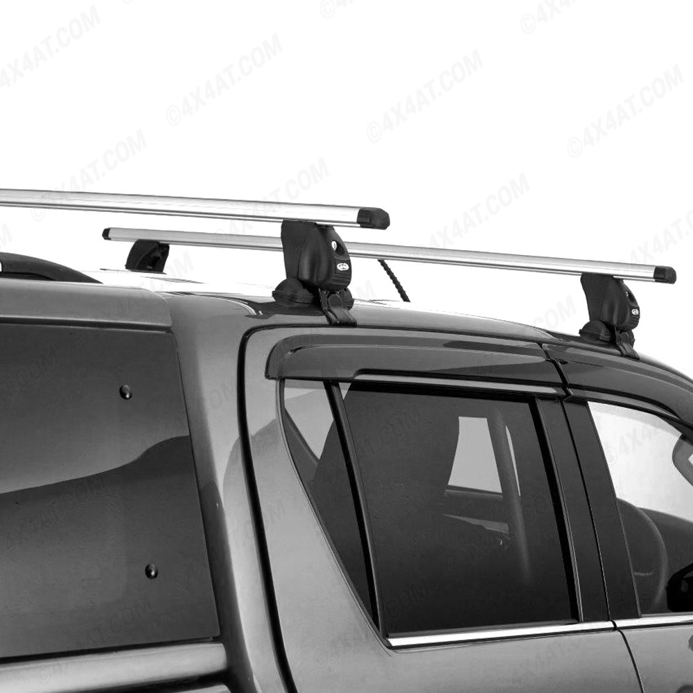 ROOF BARS PREALPINA LP47 FOR ISUZU D-MAX DOUBBLE CAB 2002-2012 