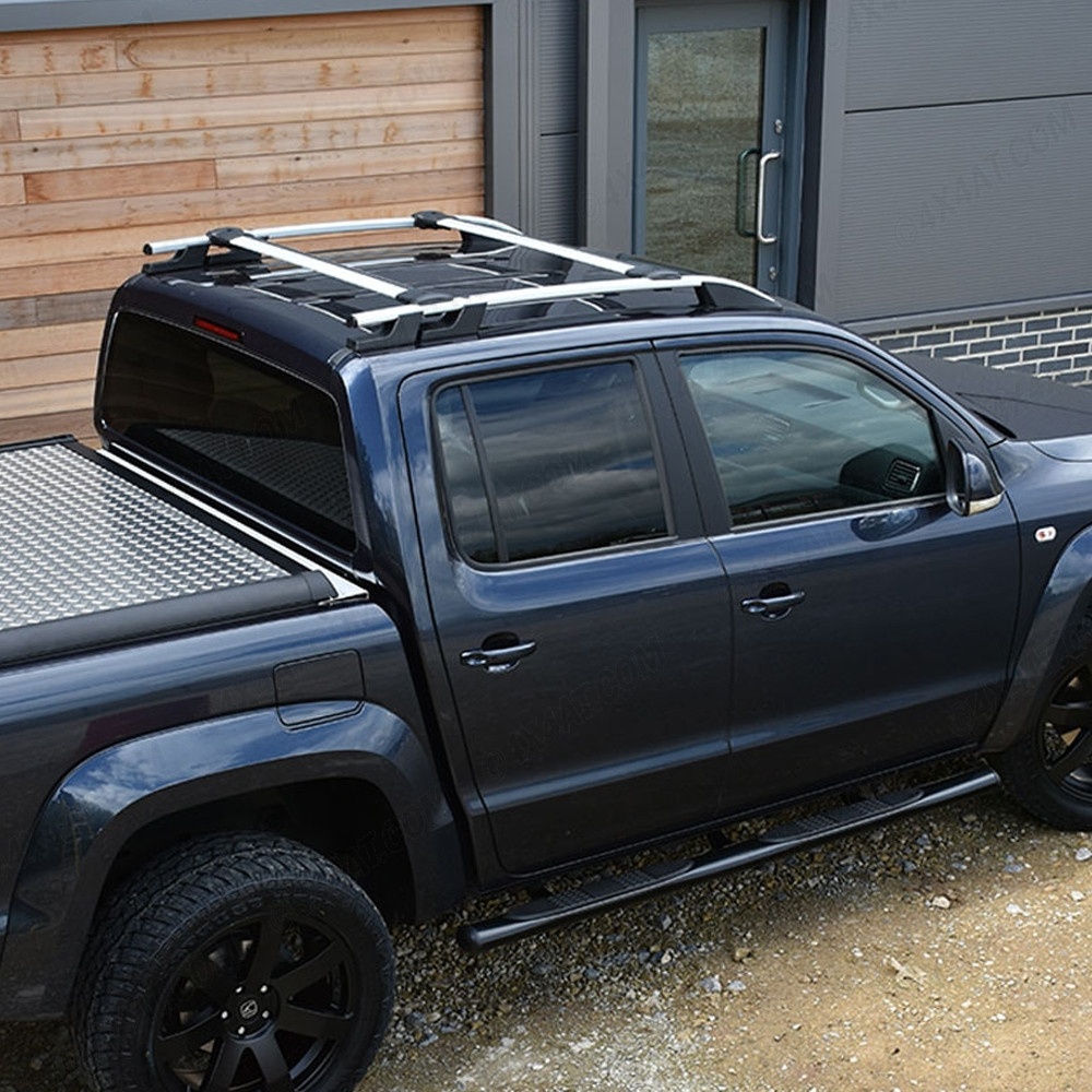 VW Amarok 20112020 XTreme Silver Alloy Roof Rails Set