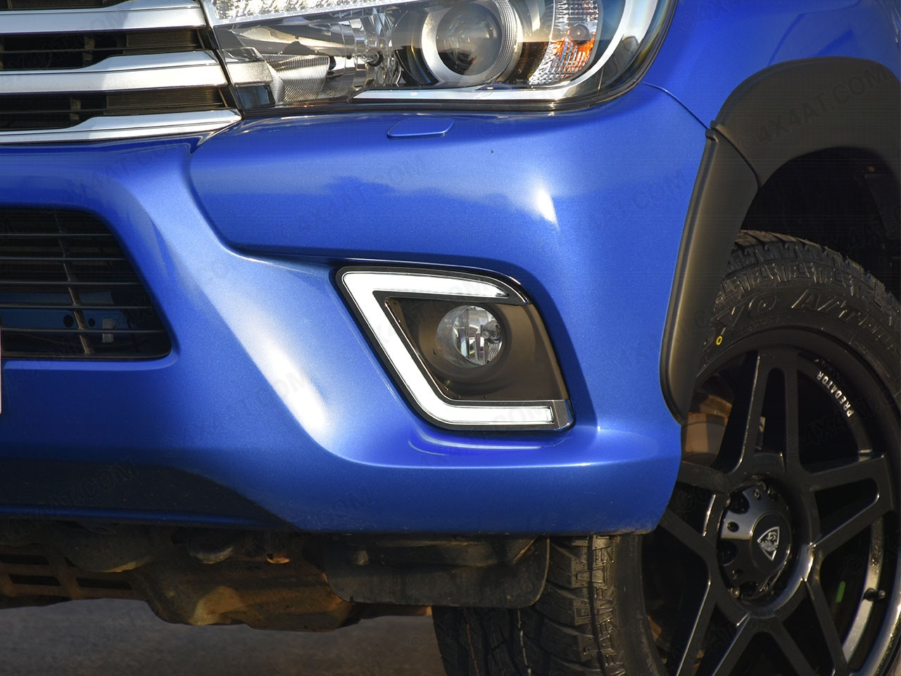 Toyota hilux daytime running on sale lights