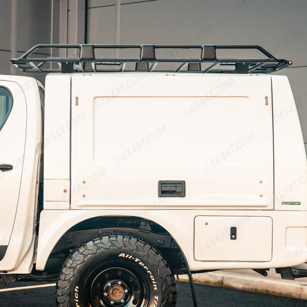 Full Size Pro Top Alloy Roof Rack with Ladder Roller
