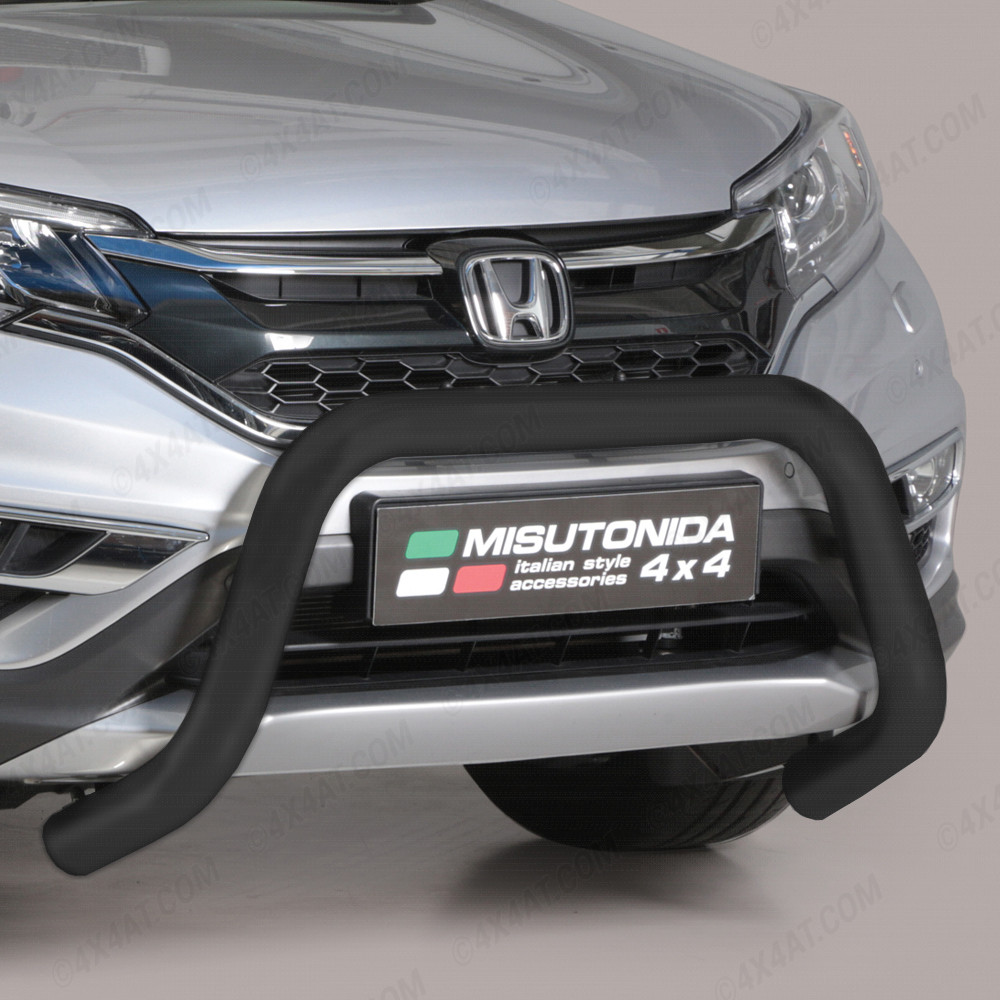 Honda CR V 2016 19 A Frame Bull Bar in Black Finish 4x4AT