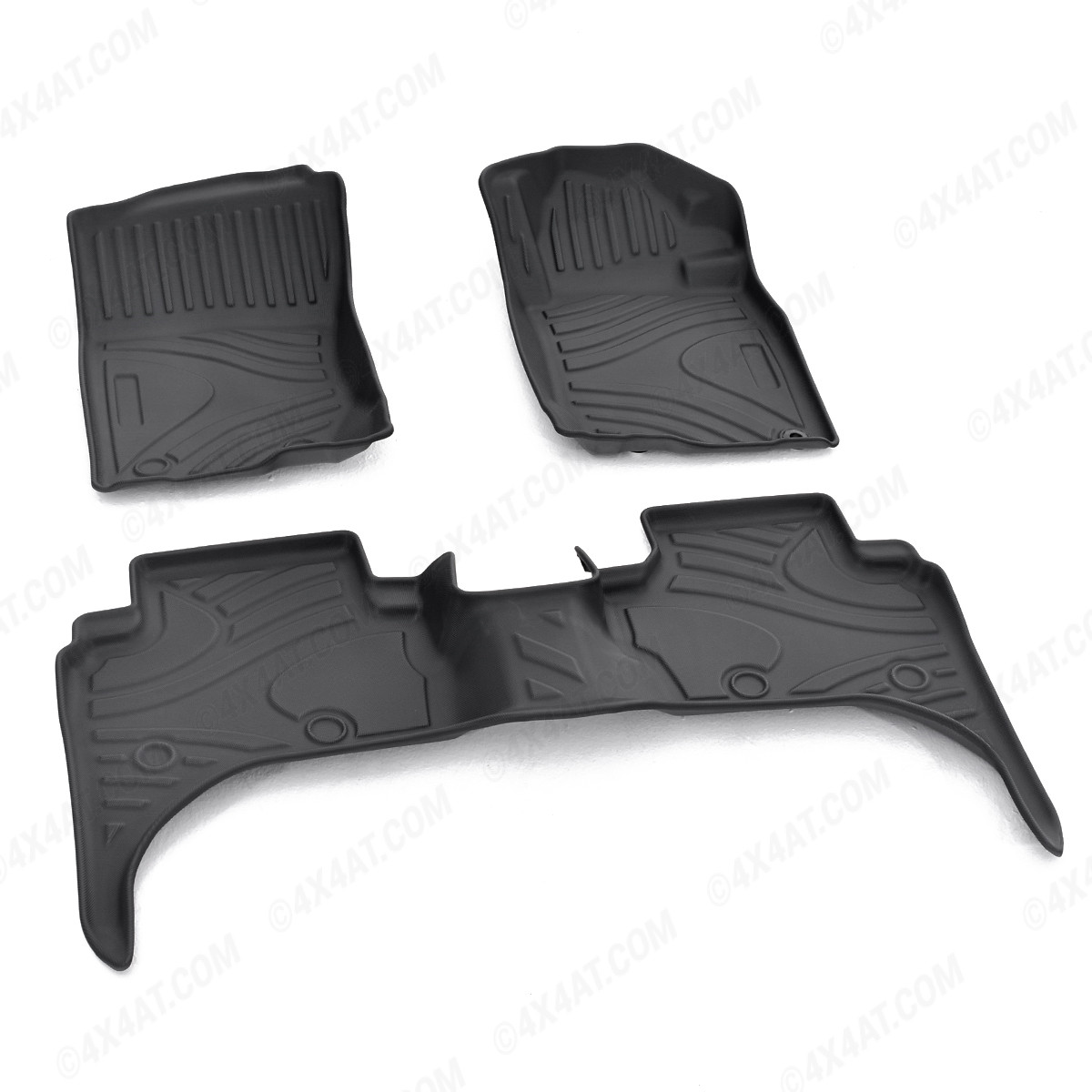 Mitsubishi L200 Double Cab Series 5/6 3D Premium Floor Trays