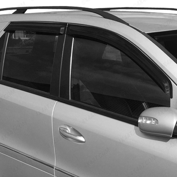 Mercedes ML W164 2005-2011 Set of 4 Wind Deflectors