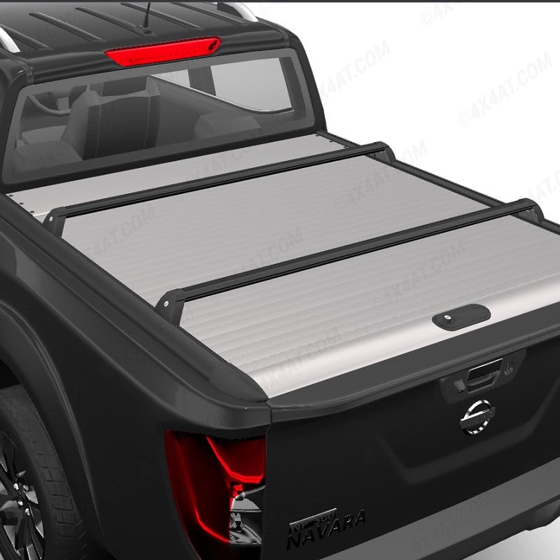 Nissan Navara NP300 2016 2021 MT Roll Black Cross Bars