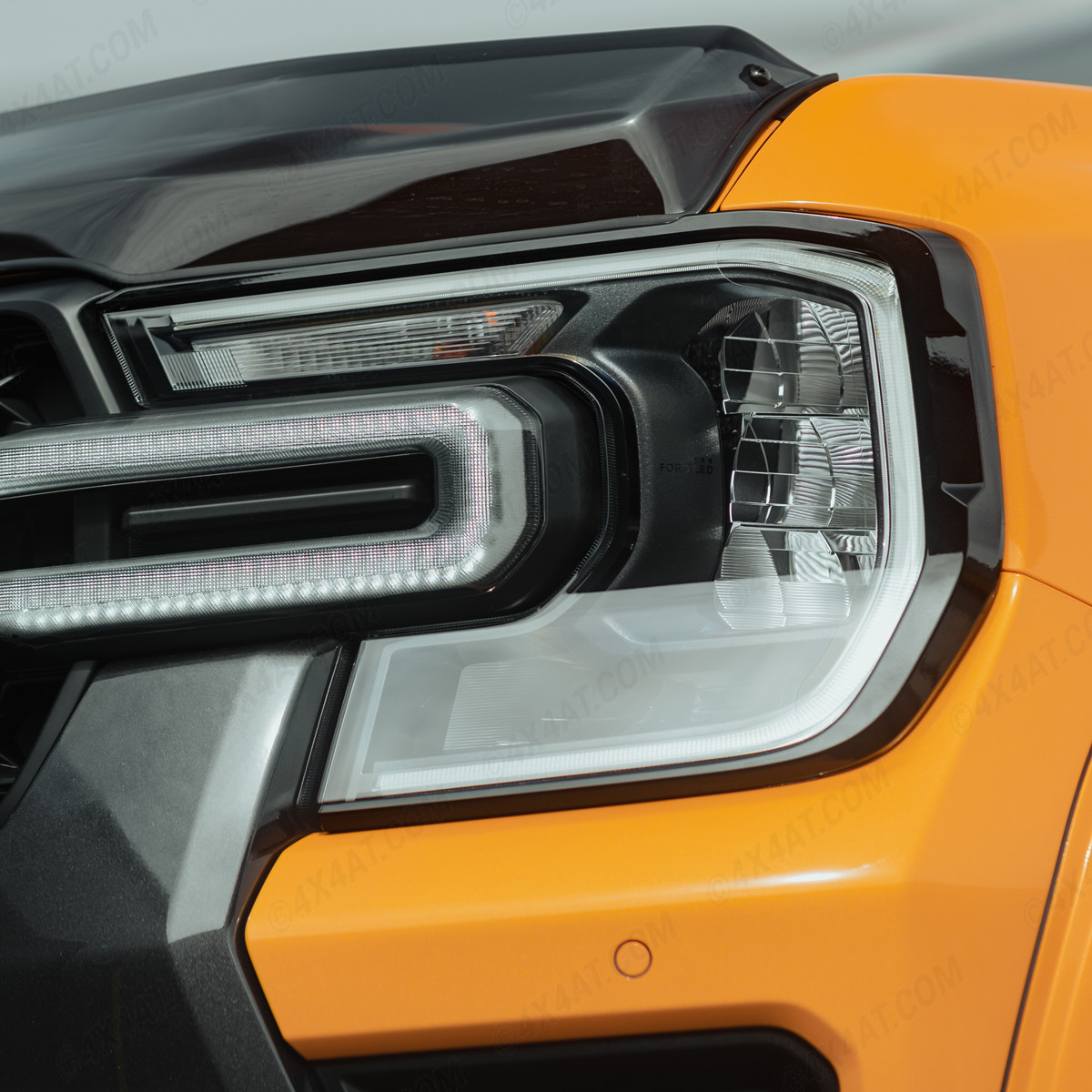 Ford Ranger 2023 Predator Headlight Covers Matt or Gloss Black Option