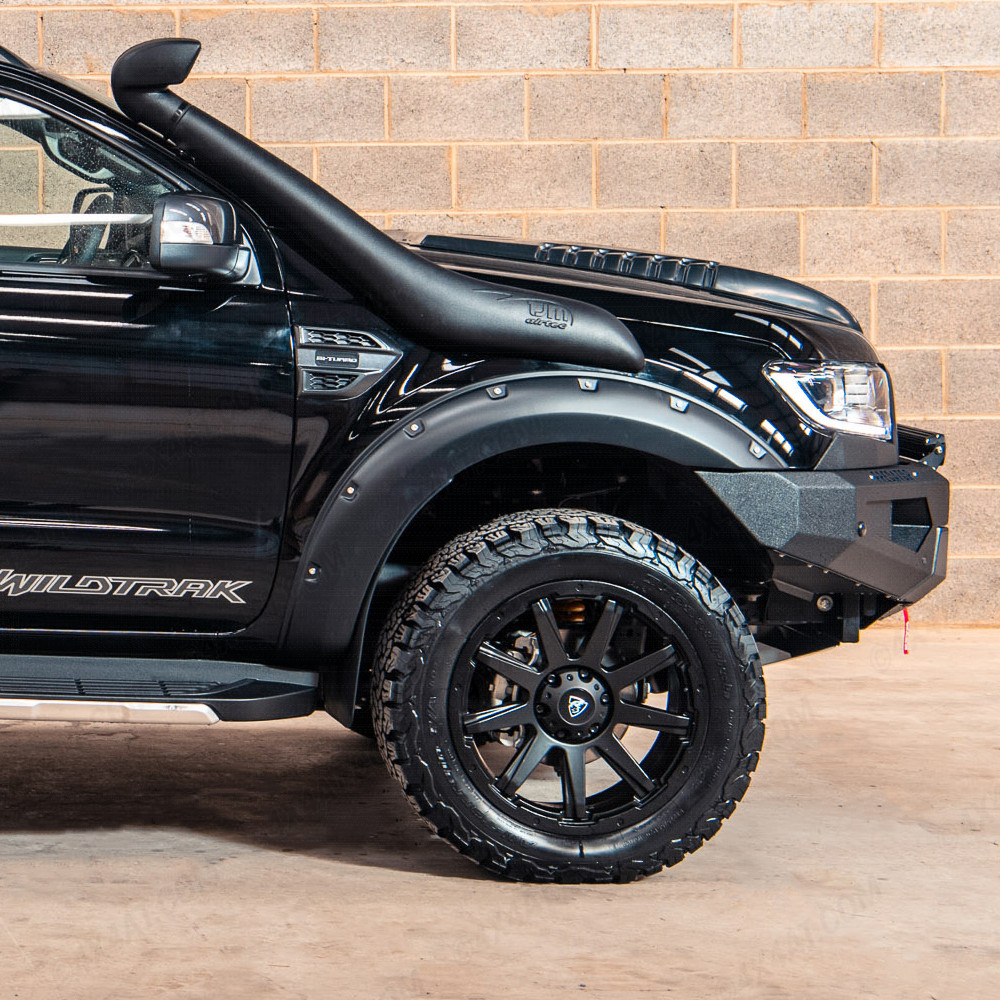 Ford Ranger 2019 On 20 Inch Predator Hurricane Alloys - Matte Black | 4x4AT