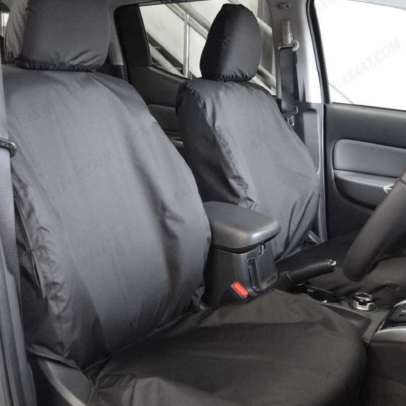 Mitsubishi L200 2015 2019 Tailored Waterproof Seat Covers Front