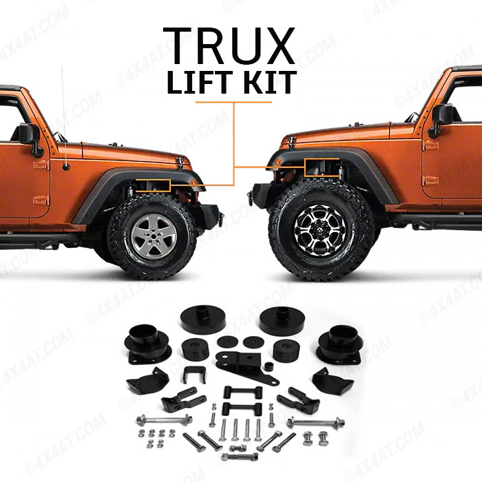 Arriba 37+ imagen 2007 wrangler lift kit