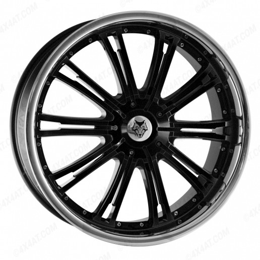 20X8.5 Hyundai Santa Fe Wolf Ve Black Alloy Wheels