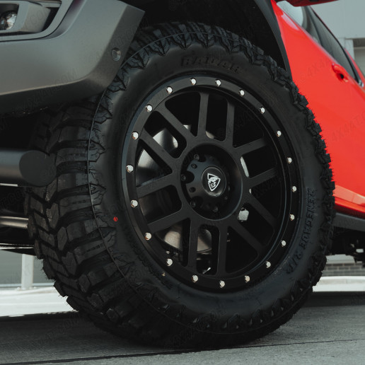 2023 Ford Ranger Raptor Predator Dakar Alloys in Satin Black
