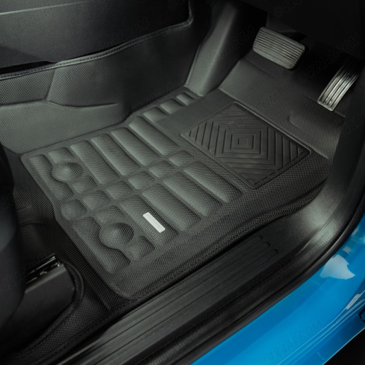 Deep Tray  Style Floor Mats for 2023 Onwards Ford Ranger