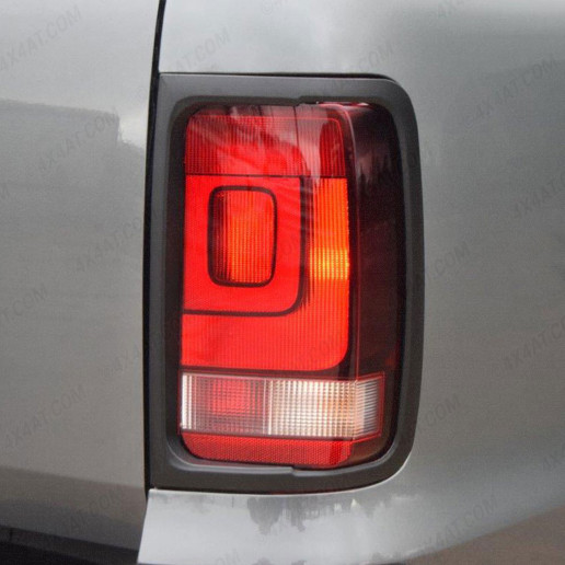 VW Amarok 2011-2020 Matt Black Tail Light Covers
