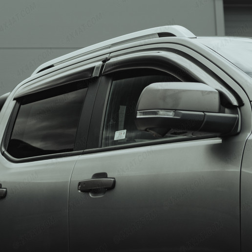 VW Amarok 2023- Tinted Wind Deflectors