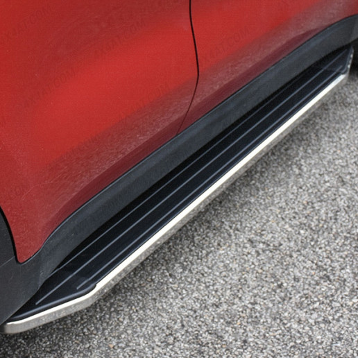 Trux B88 Stainless Steel Side Boards for Nissan Qashqai